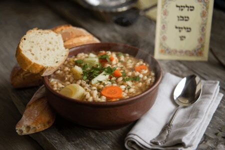 ברכה על מרק גריסים