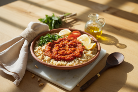 בורגול רסק עגבניות