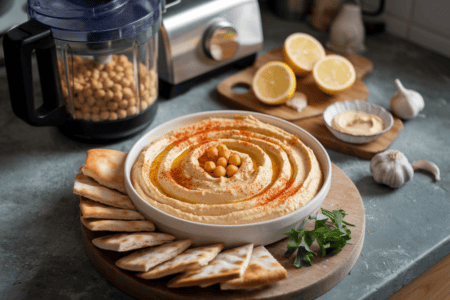 חומוס ביתי משימורים