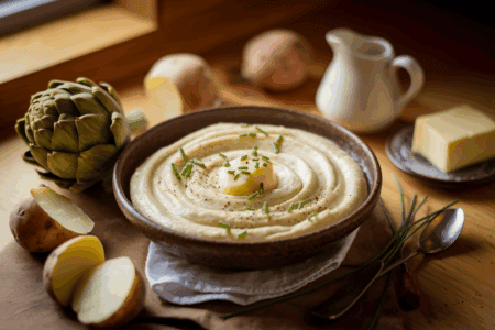 ארטישוק ירושלמי פירה