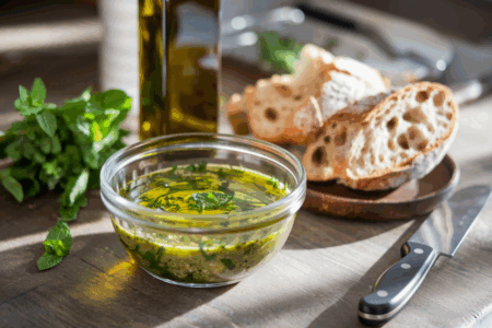 רוטב ויניגרט נענע