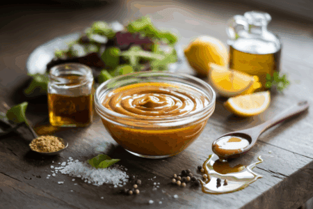 רוטב ויניגרט חרדל סילאן
