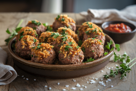 קציצות בקר בתנור קרוטית