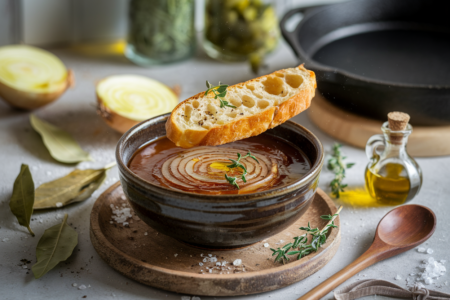 מתכון מרק בצל פרווה
