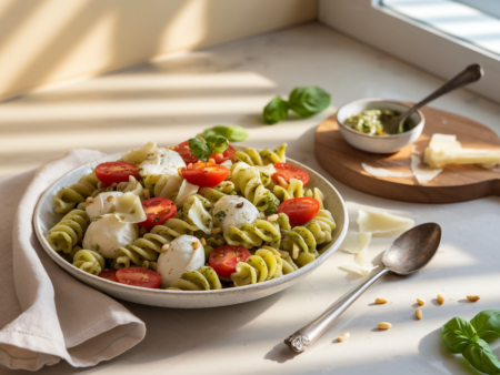 סלט פסטה ומוצרלה
