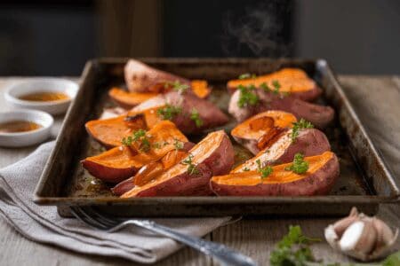 בטטה עם סילאן בתנור