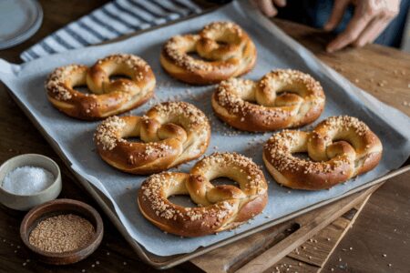 בייגלה מלוח ממרח