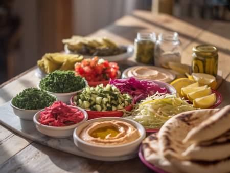 סלטים לשווארמה