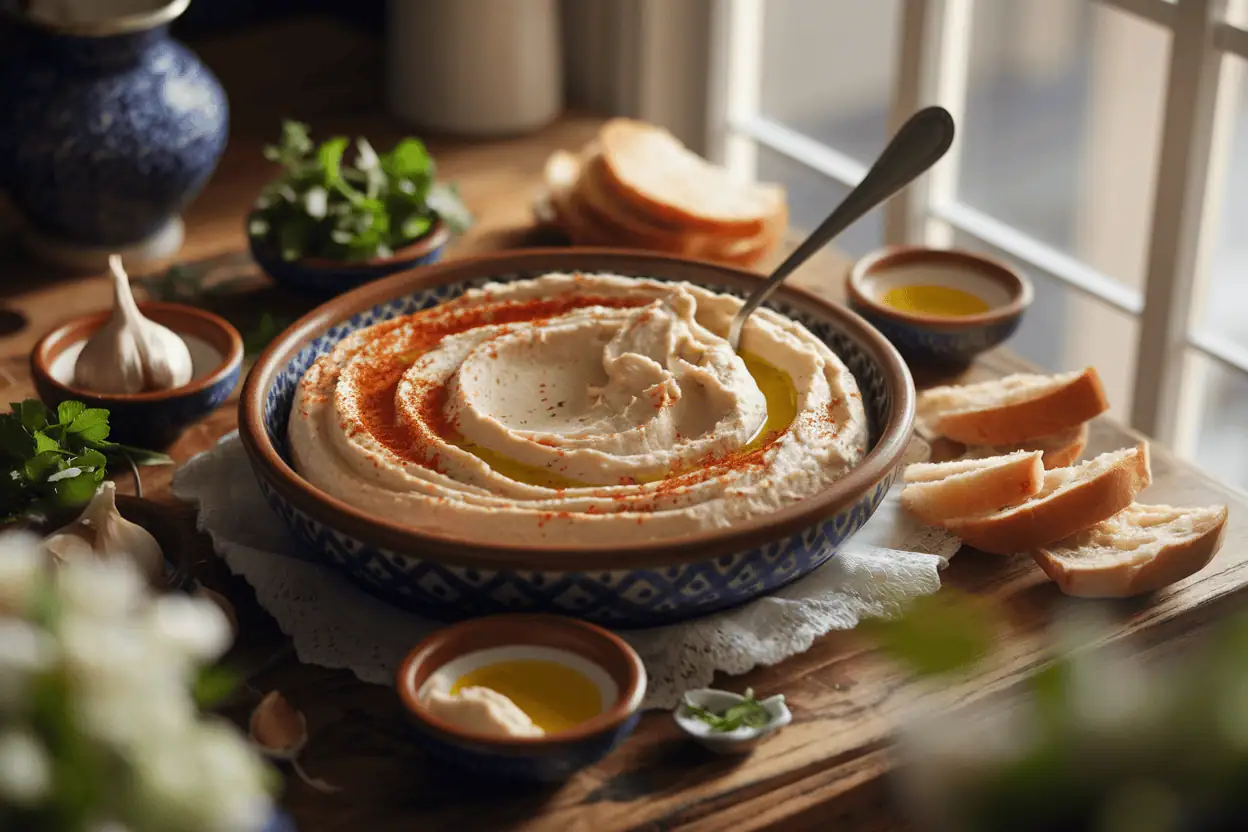 חומוס שעועית לבנה