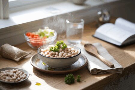 שעועית לבנה גזים